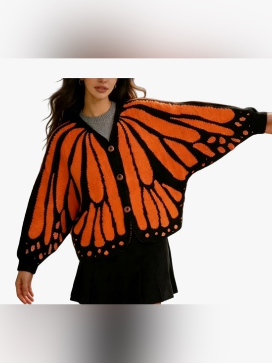 Sweaters - Monarch Butterfly Sweater